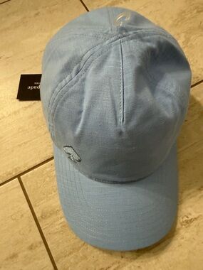 kate spade Light Blue Baseball Cap..ladies .. nwt .. authentic